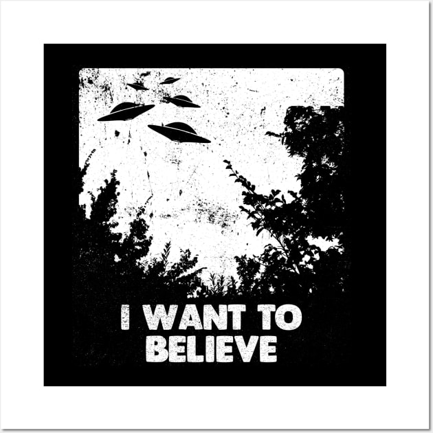 i want to believe Wall Art by Moe99